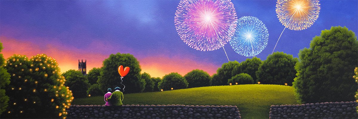 Exploding Colours And Infinite Wonder - Original - SOLD David Renshaw Original