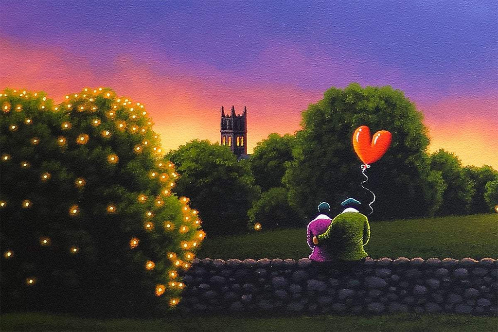 Exploding Colours And Infinite Wonder - Original - SOLD by artist David Renshaw - Wyecliffe Galleries