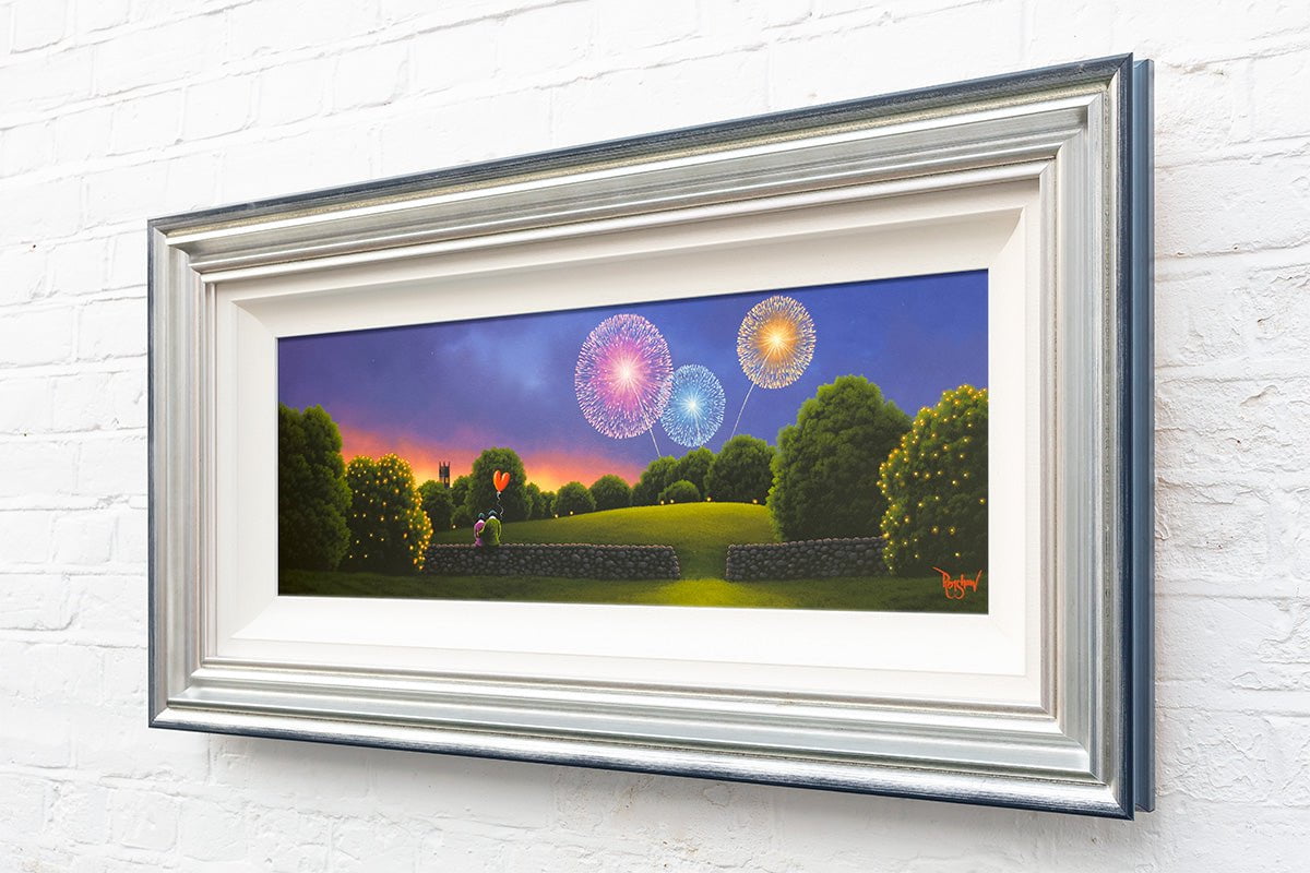 Exploding Colours And Infinite Wonder - Original - SOLD David Renshaw Original