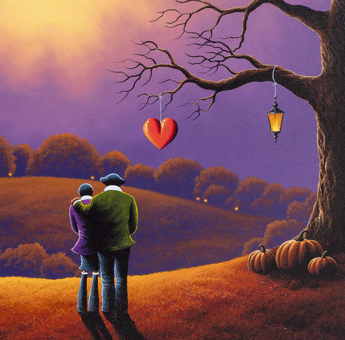 Fall Is A Time To Believe - Original David Renshaw Original