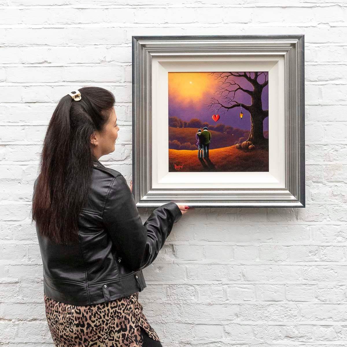 Fall Is A Time To Believe - Original by artist David Renshaw - Wyecliffe Galleries
