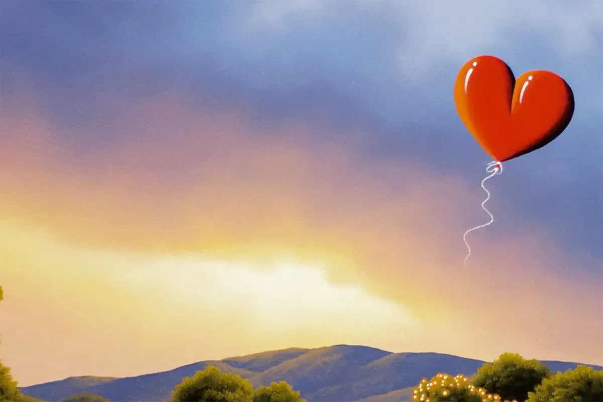 Field Of Poppies - Original - SOLD by artist David Renshaw - Wyecliffe Galleries