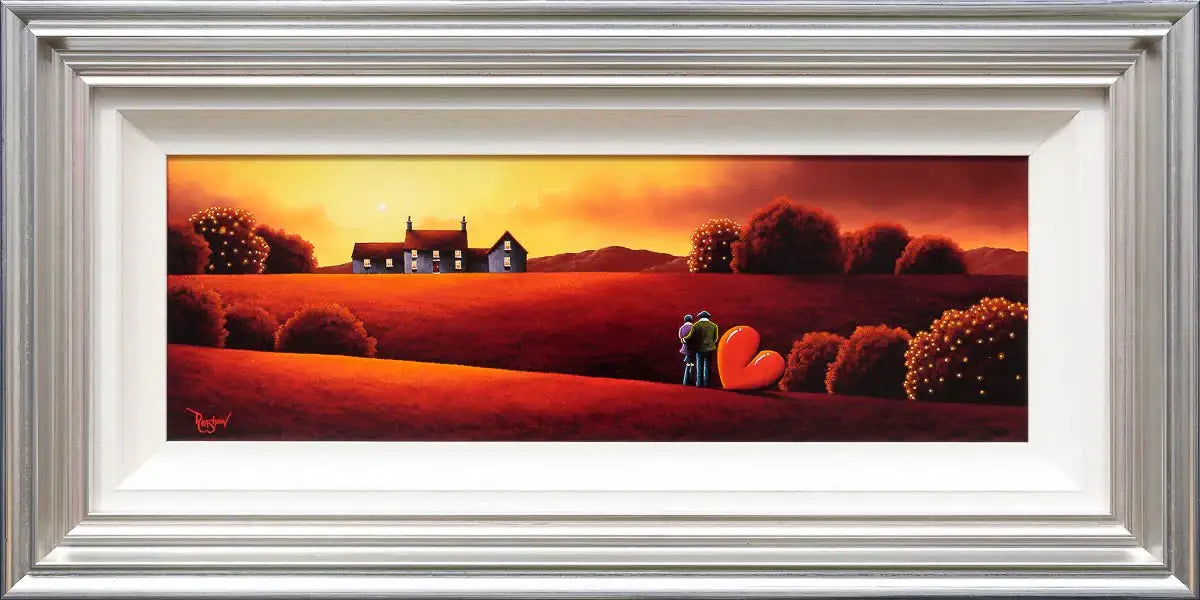 Fields of Love - Original by artist David Renshaw - Wyecliffe Galleries