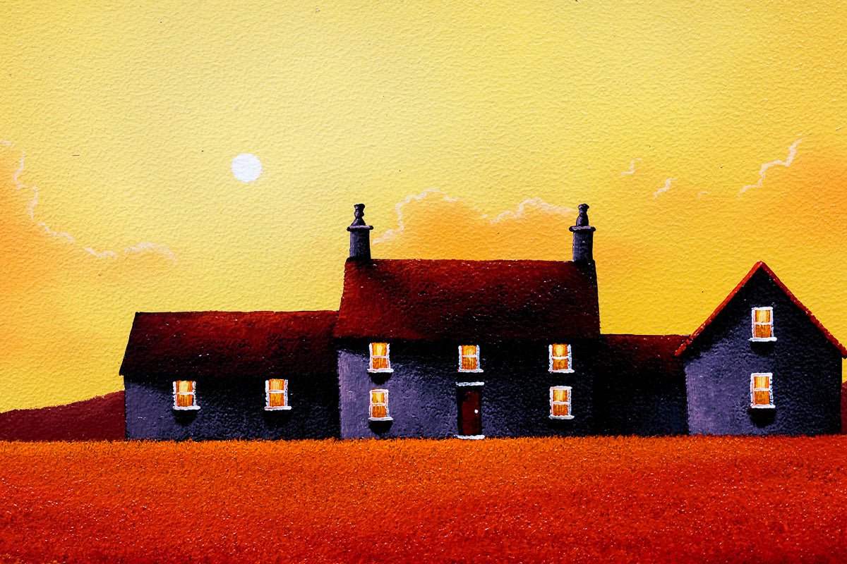 Fields of Love - Original by artist David Renshaw - Wyecliffe Galleries