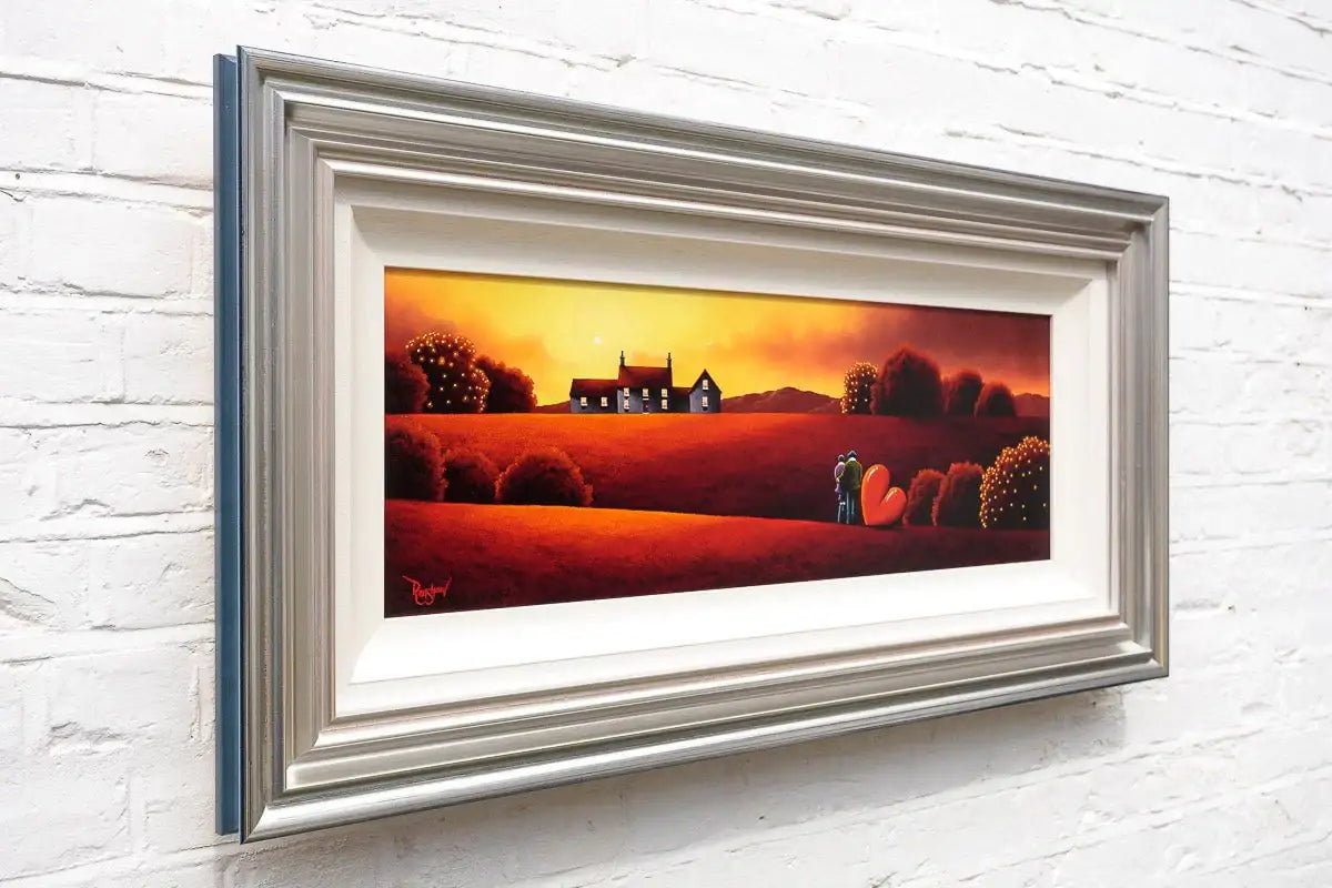 Fields of Love - Original by artist David Renshaw - Wyecliffe Galleries