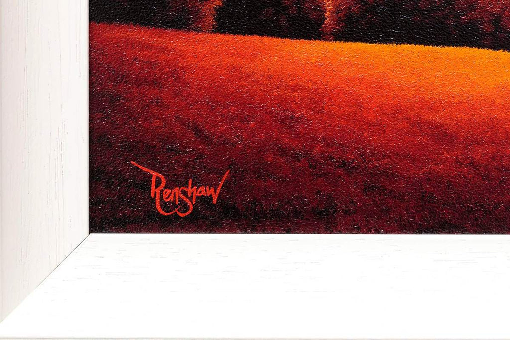 Fields of Love - Original by artist David Renshaw - Wyecliffe Galleries