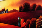 Fields of Love - Original by artist David Renshaw - Wyecliffe Galleries