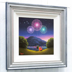Fireworks Are The Smiles Of Our Heart - Original - SOLD by artist David Renshaw - Wyecliffe Galleries
