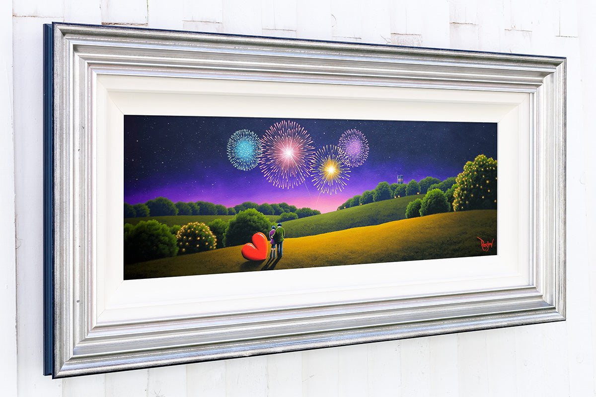 Fireworks Fade, But Love Remains - Original David Renshaw Original