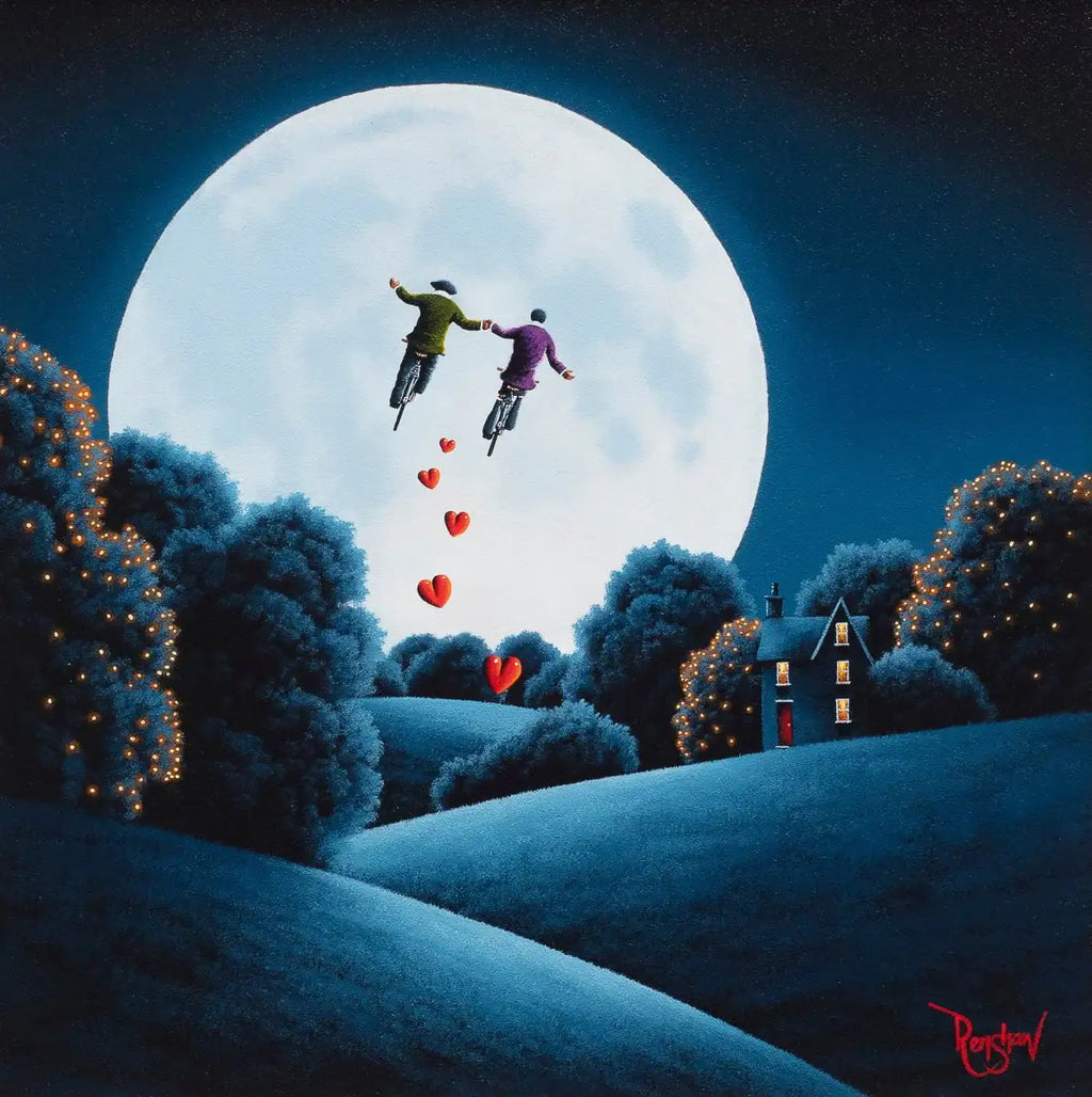 Fly Away With Me - Original - SOLD by artist David Renshaw - Wyecliffe Galleries