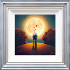 Forever You, Me And The Moon - Original - SOLD by artist David Renshaw - Wyecliffe Galleries