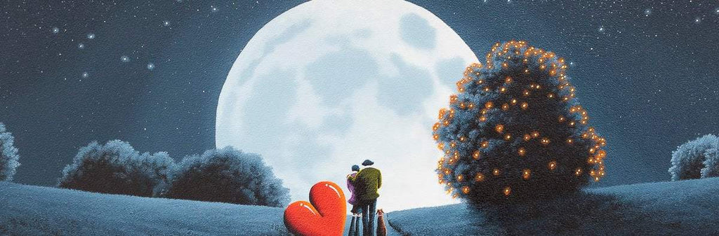 Gazing From A Distance - Original - SOLD by artist David Renshaw - Wyecliffe Galleries