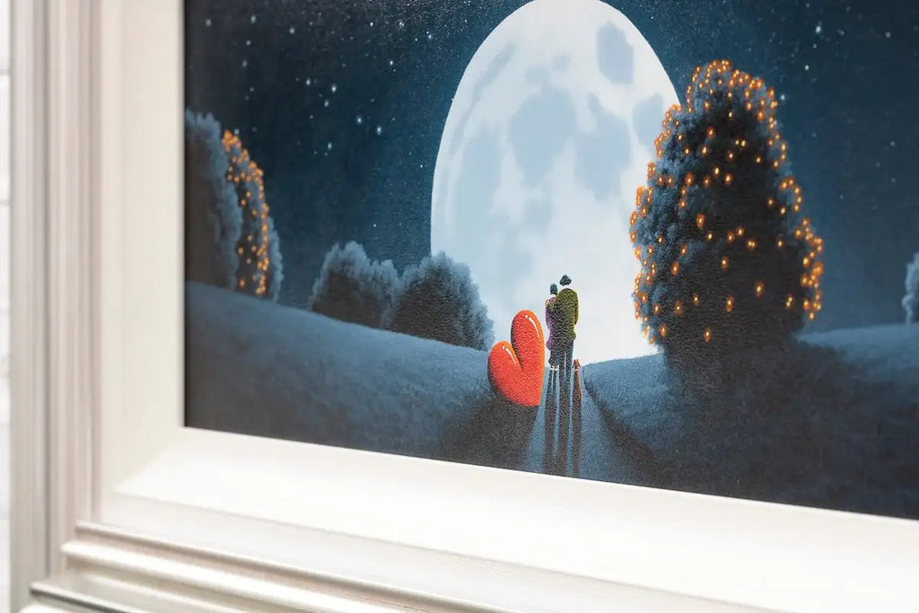 Gazing From A Distance - Original - SOLD by artist David Renshaw - Wyecliffe Galleries