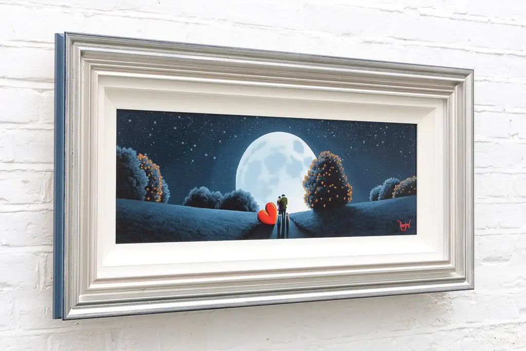 Gazing From A Distance - Original - SOLD by artist David Renshaw - Wyecliffe Galleries
