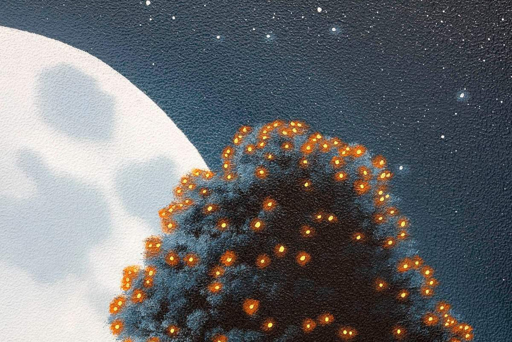 Gazing From A Distance - Original - SOLD by artist David Renshaw - Wyecliffe Galleries