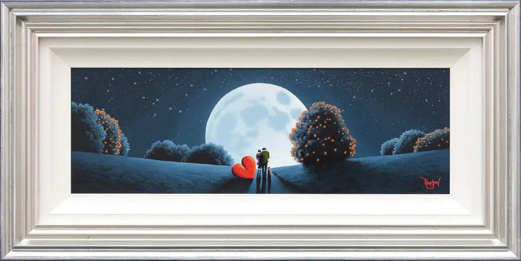 Gazing From A Distance - Original - SOLD by artist David Renshaw - Wyecliffe Galleries