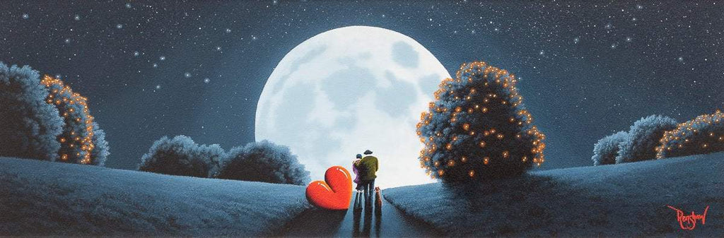 Gazing From A Distance - Original - SOLD by artist David Renshaw - Wyecliffe Galleries