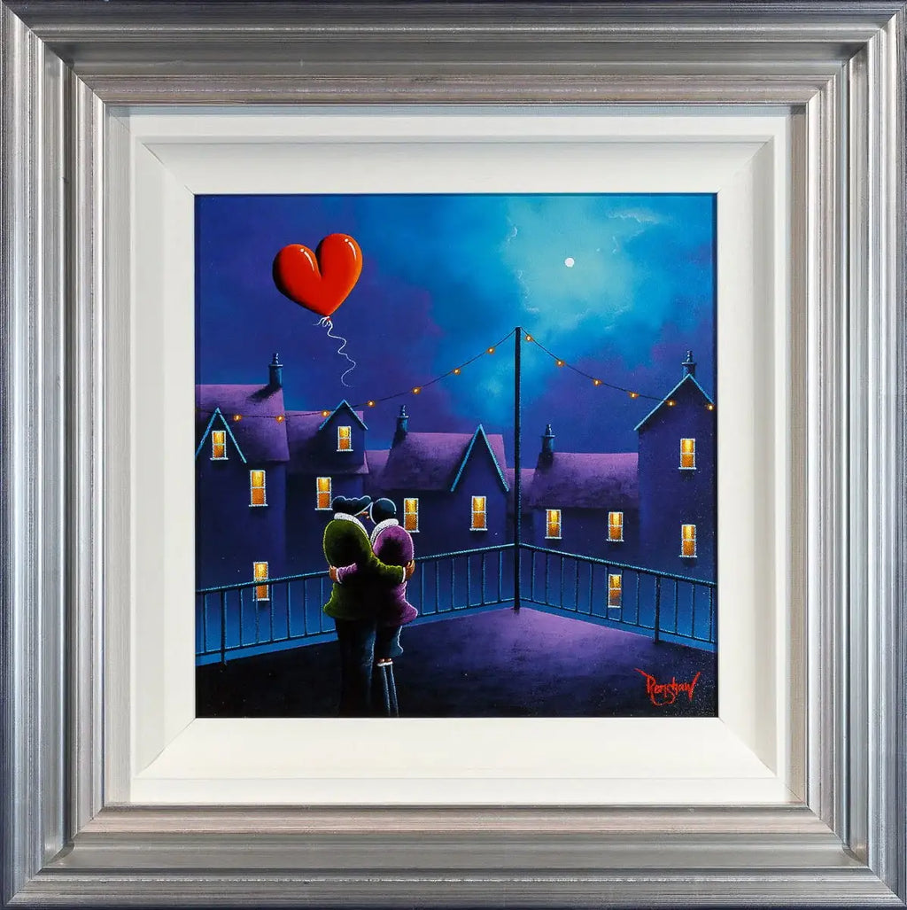 Gazing With My Love - Original by artist David Renshaw - Wyecliffe Galleries