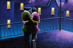 Gazing With My Love - Original by artist David Renshaw - Wyecliffe Galleries