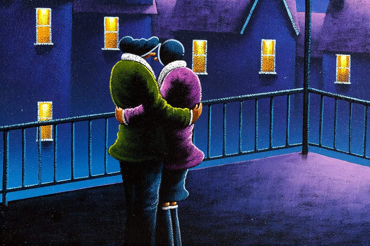 Gazing With My Love - Original by artist David Renshaw - Wyecliffe Galleries