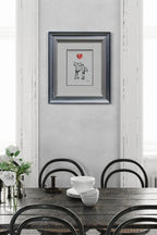 Girl Power - Original Sketch - SOLD by artist David Renshaw - Wyecliffe Galleries