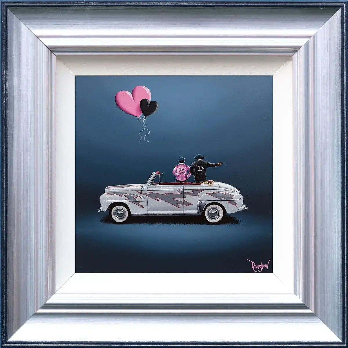 Go Greased Lightnin' - Edition by artist David Renshaw - Wyecliffe Galleries