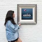 Go Greased Lightnin' - Original - SOLD by artist David Renshaw - Wyecliffe Galleries