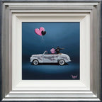 Go Greased Lightnin' - Original - SOLD by artist David Renshaw - Wyecliffe Galleries