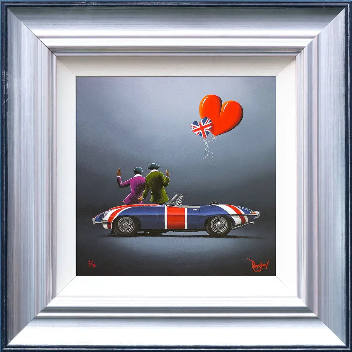 Groovy Kind Of Love - Edition by artist David Renshaw - Wyecliffe Galleries