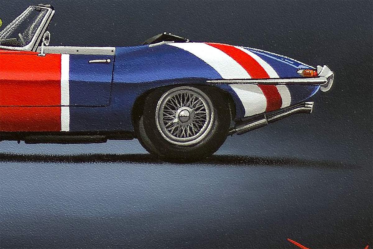Groovy Kind Of Love - Edition by artist David Renshaw - Wyecliffe Galleries