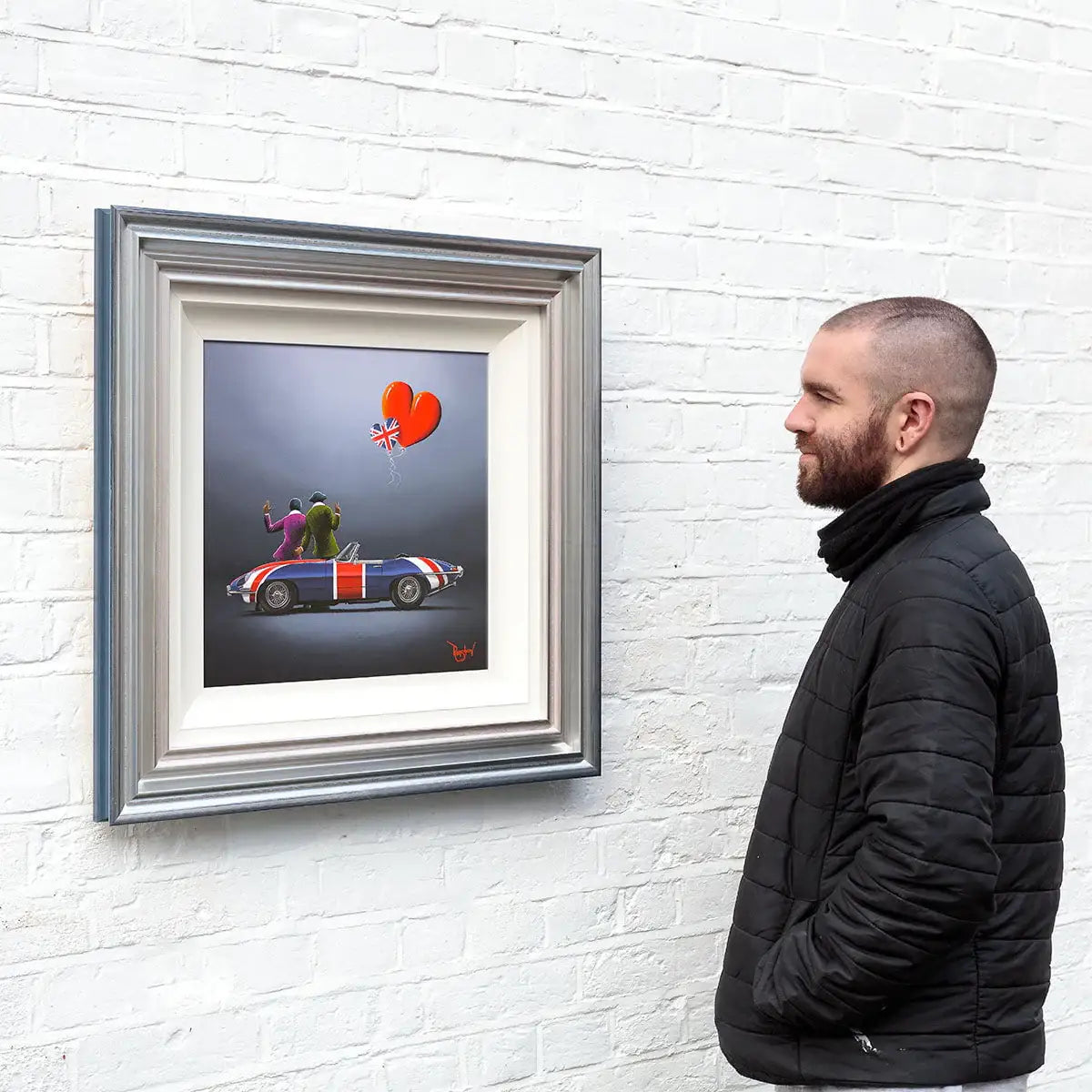 Groovy Kind Of Love - Original - SOLD by artist David Renshaw - Wyecliffe Galleries