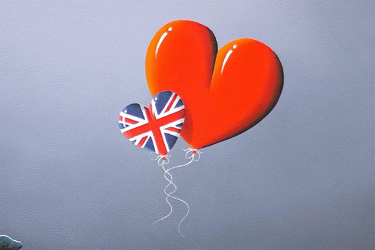 Groovy Kind Of Love - Original - SOLD by artist David Renshaw - Wyecliffe Galleries
