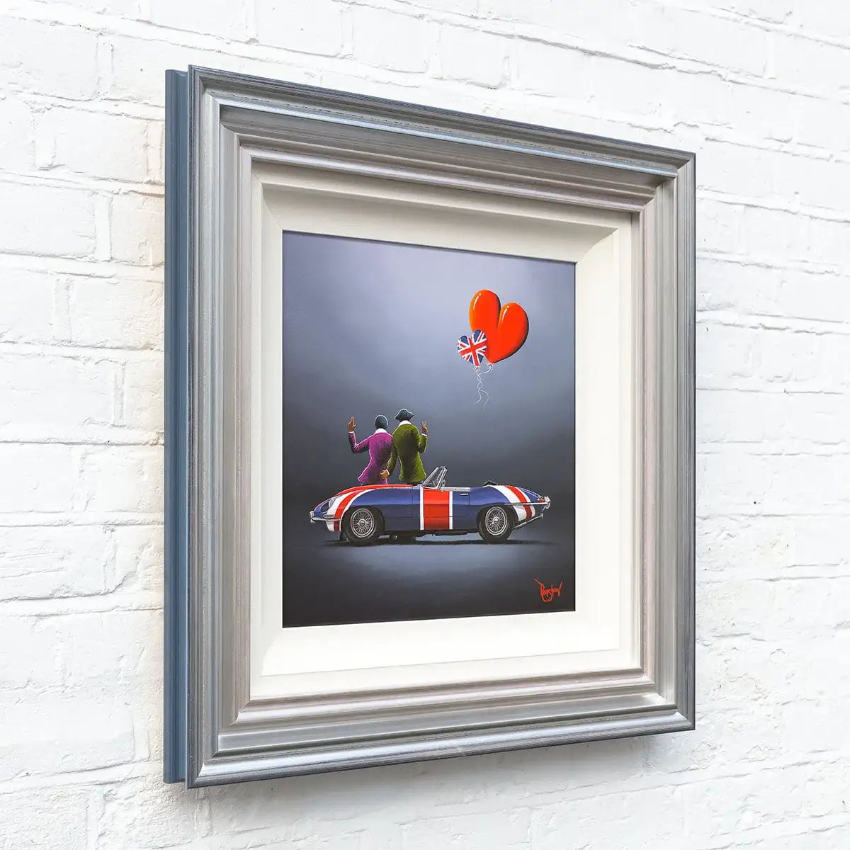 Groovy Kind Of Love - Original - SOLD by artist David Renshaw - Wyecliffe Galleries