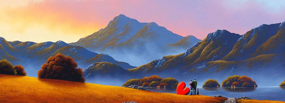 Heartwarming Hues - Original - SOLD by artist David Renshaw - Wyecliffe Galleries