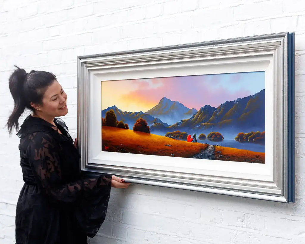 Heartwarming Hues - Original - SOLD by artist David Renshaw - Wyecliffe Galleries