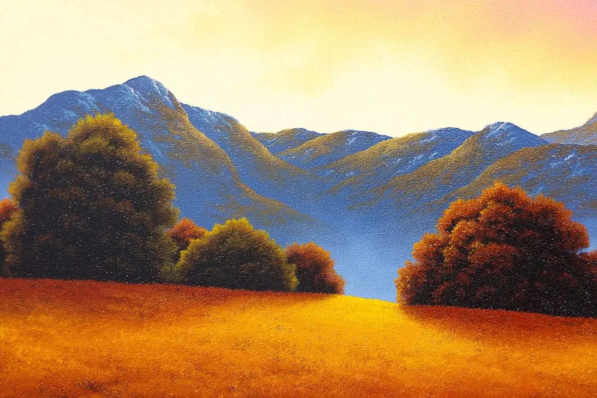 Heartwarming Hues - Original - SOLD by artist David Renshaw - Wyecliffe Galleries