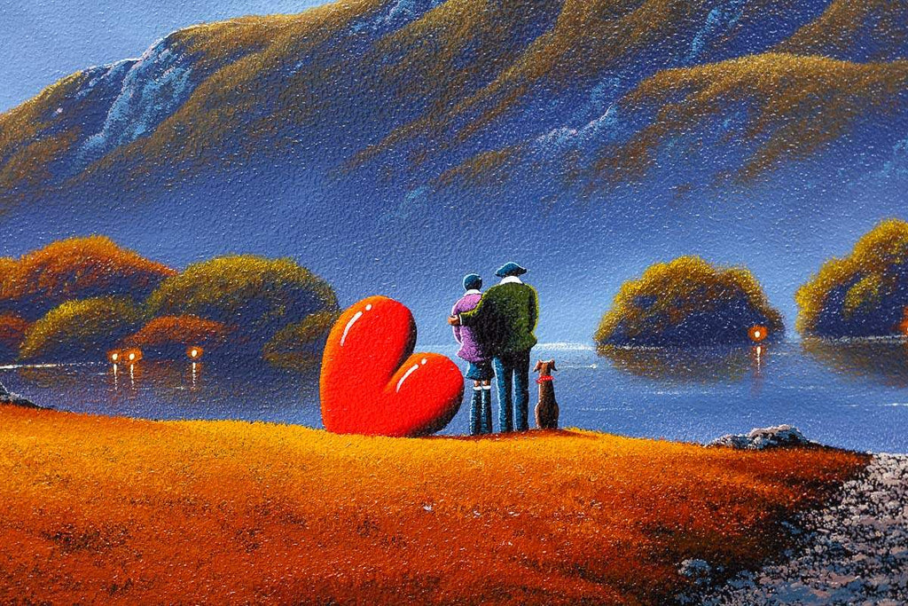 Heartwarming Hues - Original - SOLD by artist David Renshaw - Wyecliffe Galleries