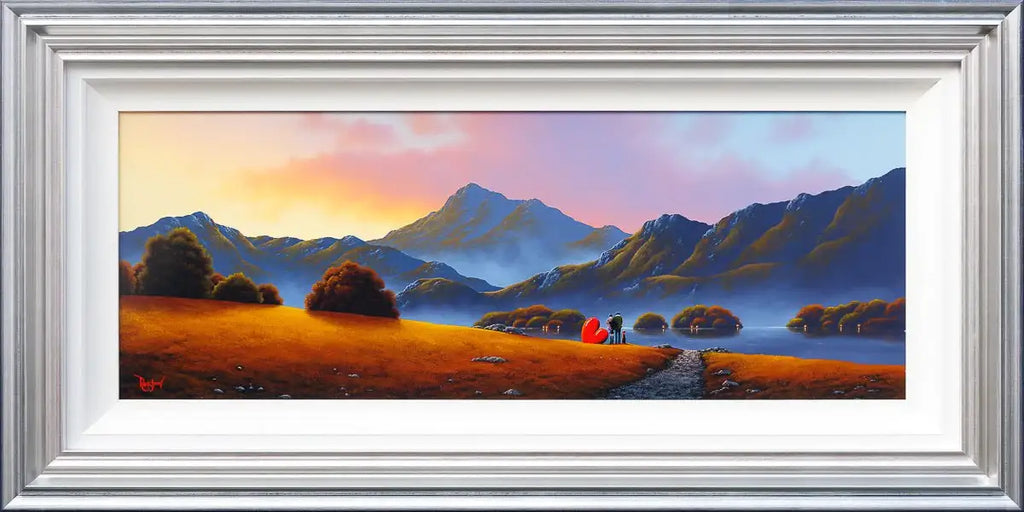 Heartwarming Hues - Original - SOLD by artist David Renshaw - Wyecliffe Galleries