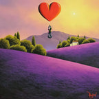 High On Our Love - Original - SOLD by artist David Renshaw - Wyecliffe Galleries