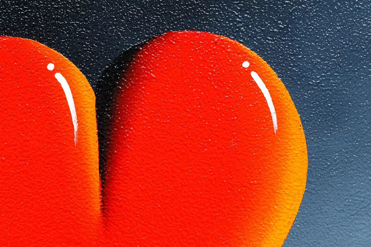 Holding Onto My Love - Original - SOLD by artist David Renshaw - Wyecliffe Galleries