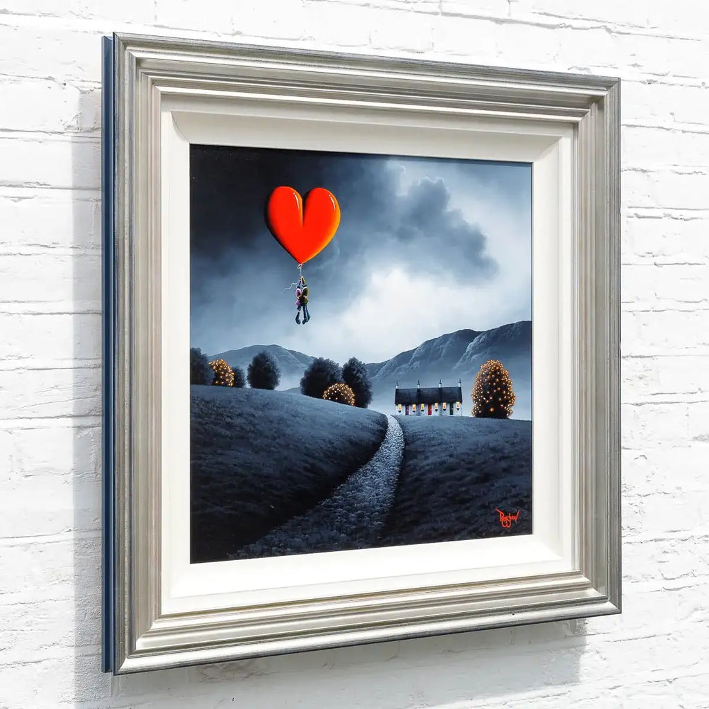 Holding Onto My Love - Original - SOLD by artist David Renshaw - Wyecliffe Galleries