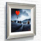 Holding Onto My Love - Original - SOLD by artist David Renshaw - Wyecliffe Galleries
