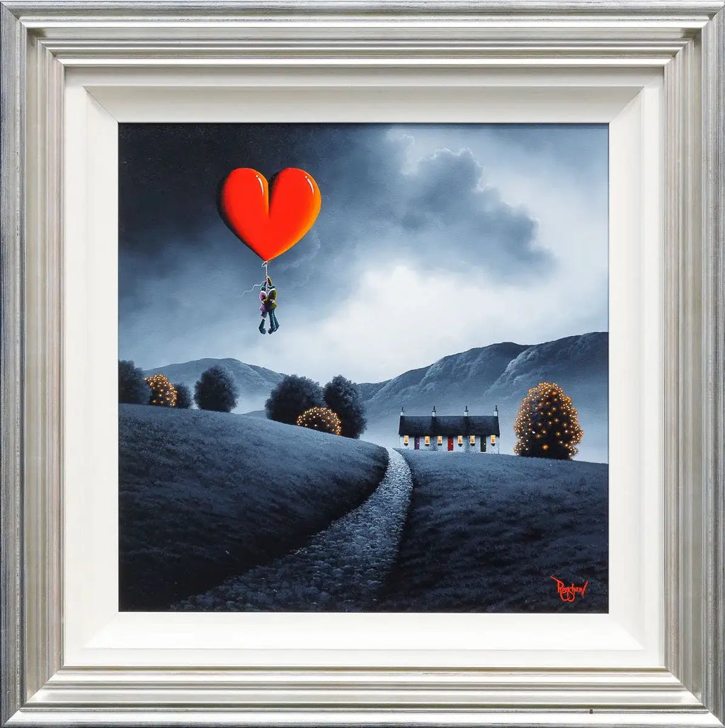 Holding Onto My Love - Original - SOLD by artist David Renshaw - Wyecliffe Galleries