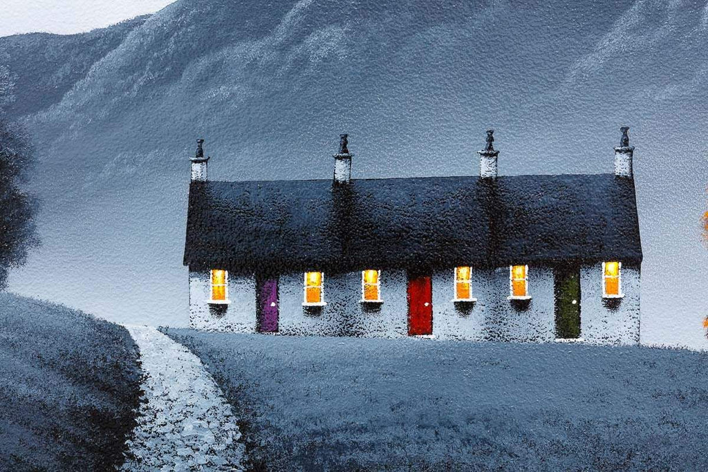 Holding Onto My Love - Original - SOLD by artist David Renshaw - Wyecliffe Galleries