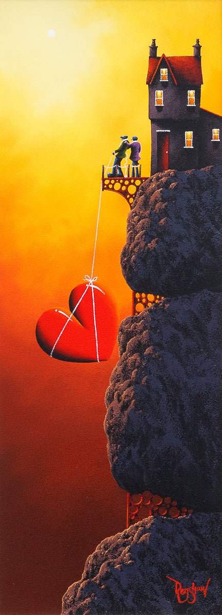 Holding Up Our Love - Original - SOLD by artist David Renshaw - Wyecliffe Galleries