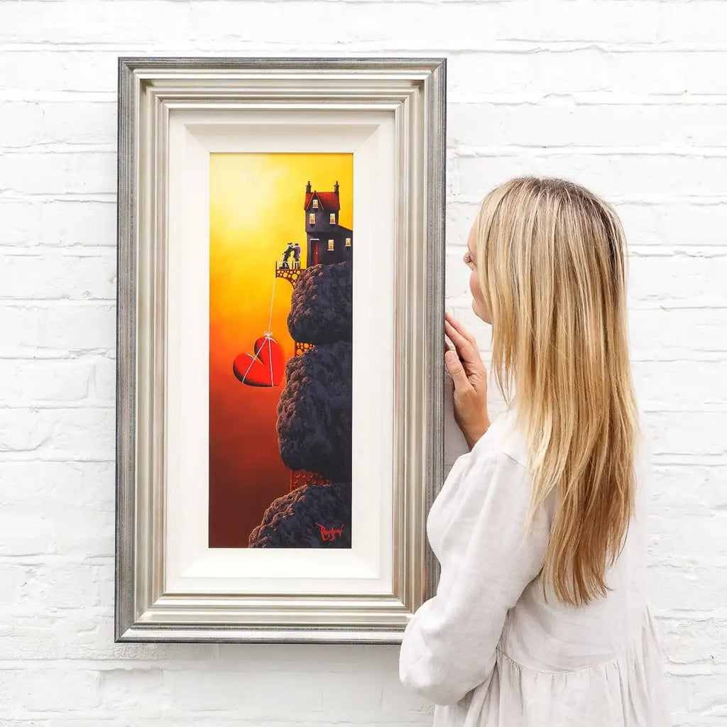 Holding Up Our Love - Original - SOLD by artist David Renshaw - Wyecliffe Galleries