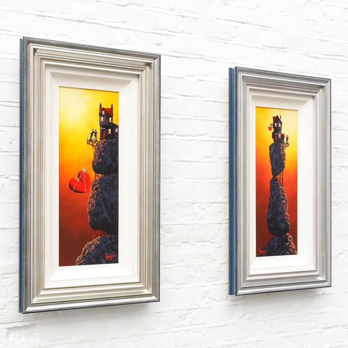 Holding Up Our Love - Original - SOLD by artist David Renshaw - Wyecliffe Galleries