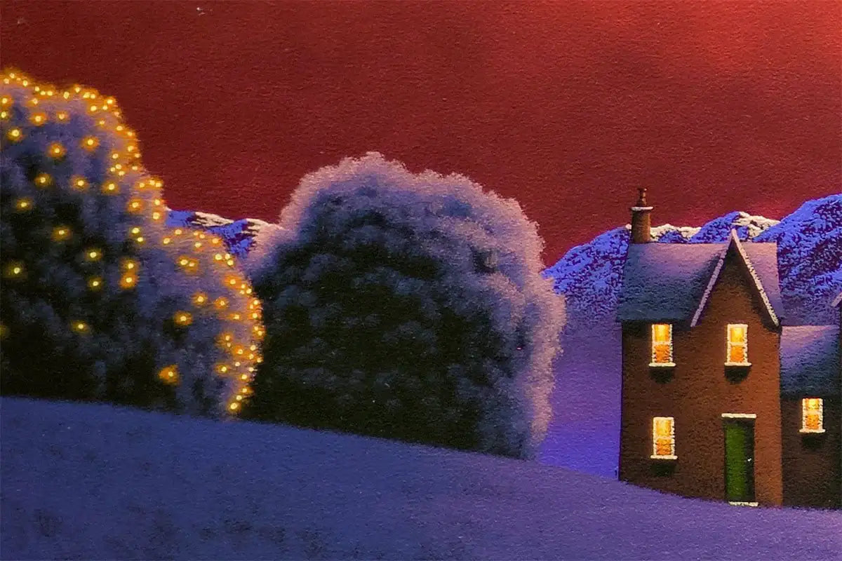 Home Is Where Our Story Begins... Original - SOLD by artist David Renshaw - Wyecliffe Galleries