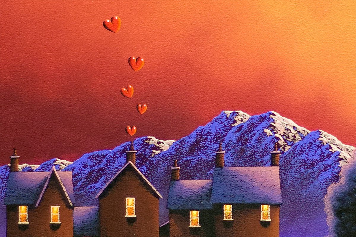 Home Is Where Our Story Begins...  Original David Renshaw Original