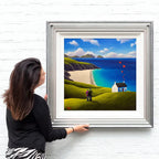 Home Of Love And Serenity - Original - SOLD by artist David Renshaw - Wyecliffe Galleries